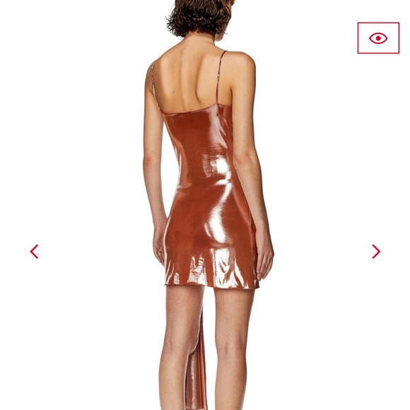 DIESEL metallic-effect minidress - Picture 10 of 10